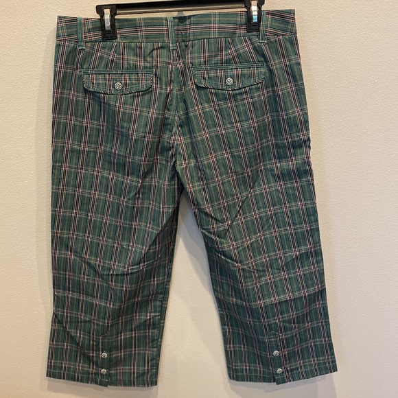 Vintage Volcom plaid Capri pants size 11 juniors - Picture 6 of 11